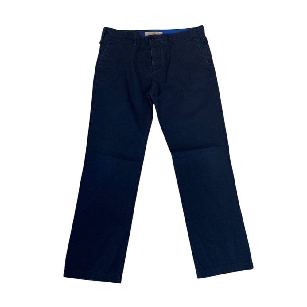 Burberry Brit Mens Navy Blue Casual Chinos - Size W34/L32